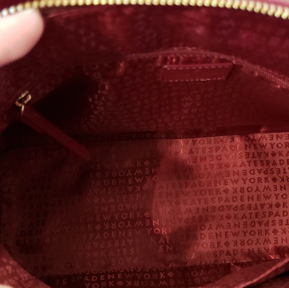 NWOT Kate Spade Kirk Park Julita Saffiano Satchel - Picture 6 of 8